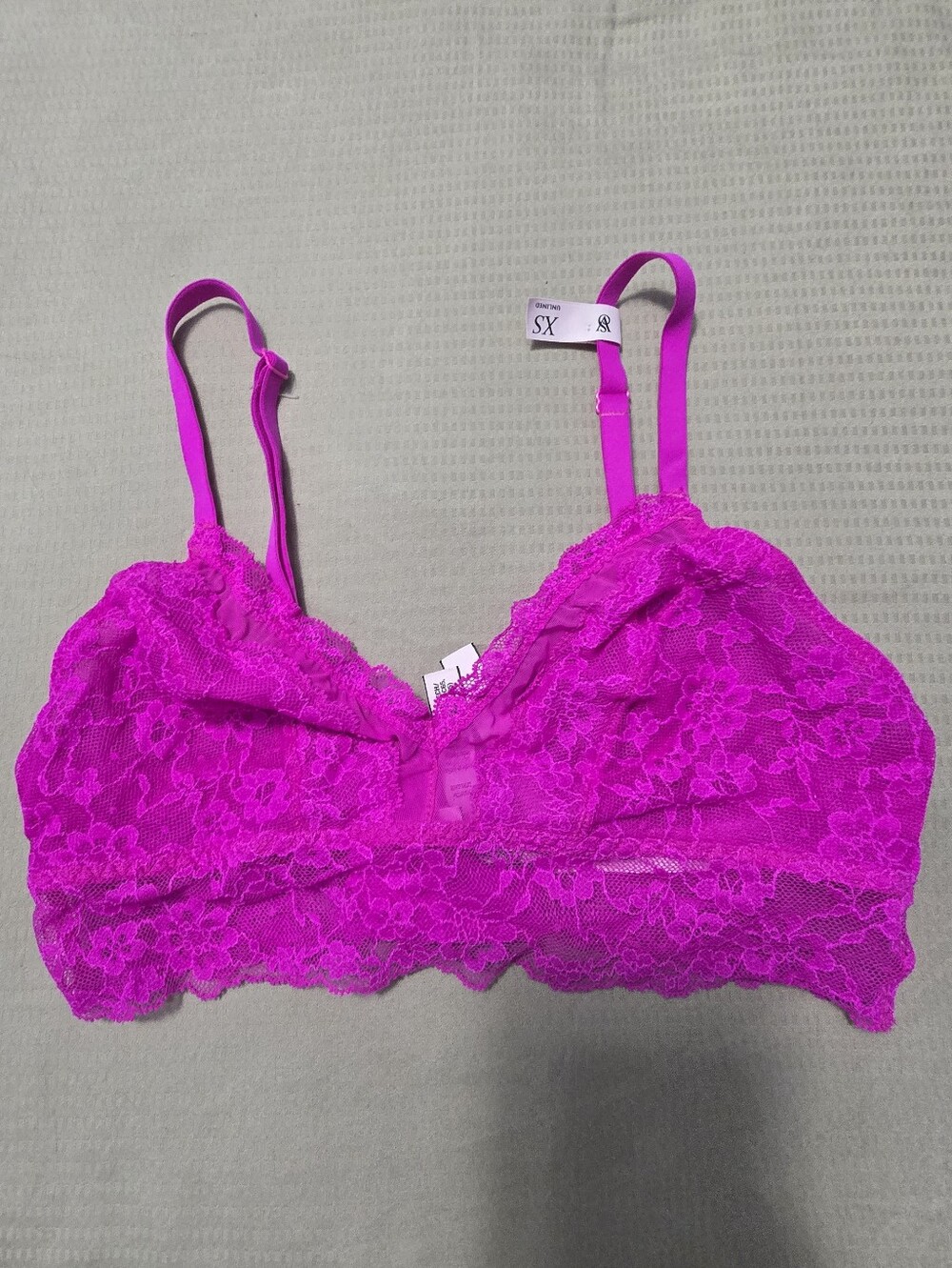 Victorias Secret Unlined Bralette - Bright Fuchsia